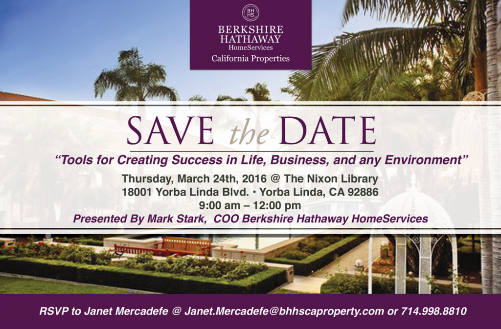 Save the Date CA
